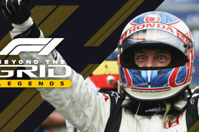 BEYOND THE GRID LEGENDS: Jenson Button revisits his maiden F1 win