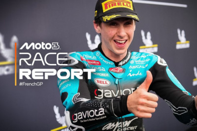 Quiles eases to Moto3 glory at Le Mans in the wet