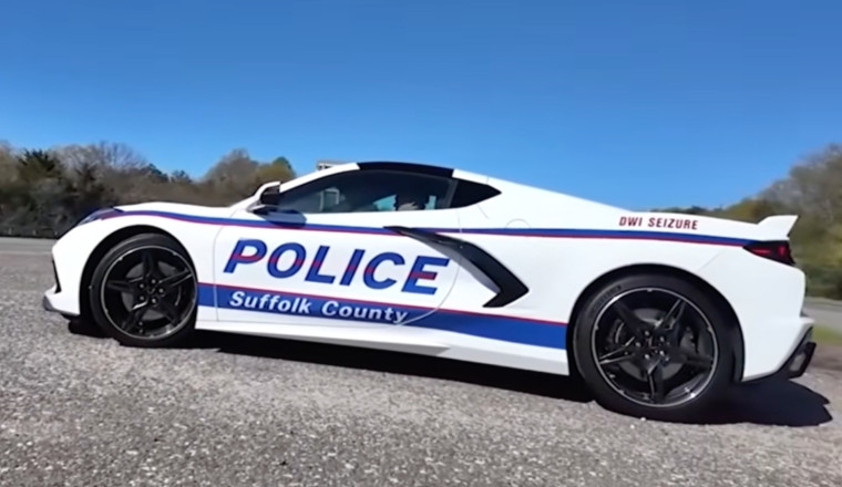 The Best Way To Prevent Drunk Driving Is To Use Confiscated Corvettes To Promote Awareness Says Long Island Police