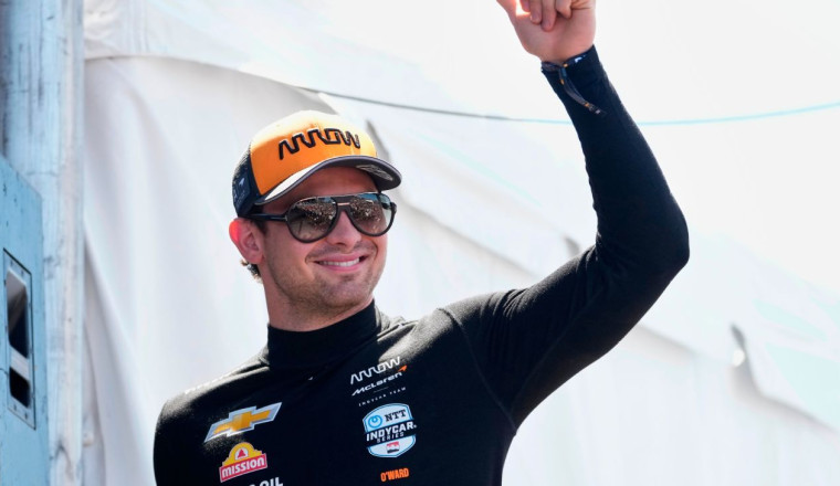 O'Ward races to fastest lap at Indy 500 practice