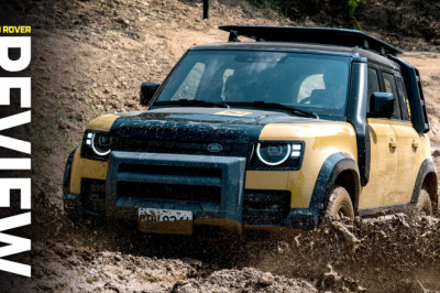 2.6 Tons Of Defender Trophy Crossed A Log Bridge We Built Ourselves