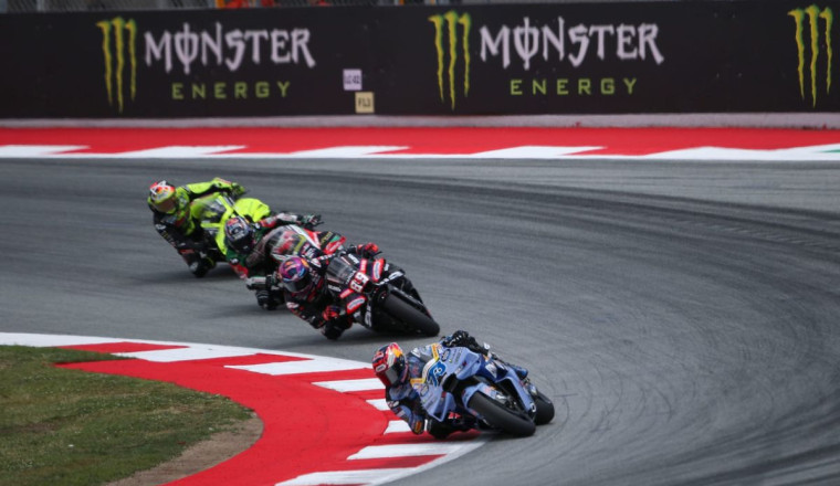 Alex Marquez and Zarco hospitalised after race-stopping crashes