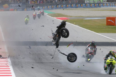 Alex Marquez suffered neck fracture in Barcelona MotoGP crash