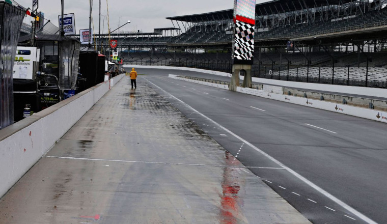 Day 1 of Indianapolis 500 qualifying washed out