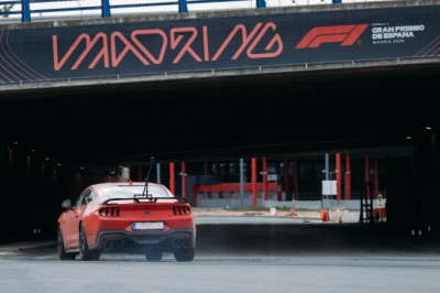 GALLERY: Williams' Carlos Sainz completes the first laps at the brand-new Madring in Madrid