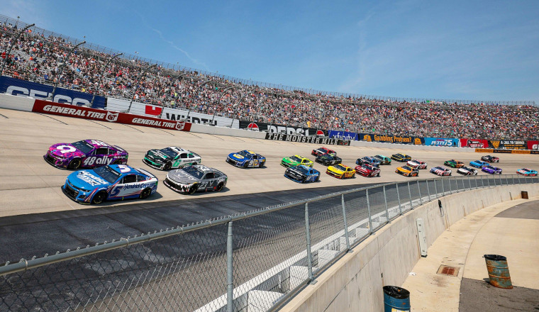 NASCAR starting lineup and TV schedule for Dover (May 2026)