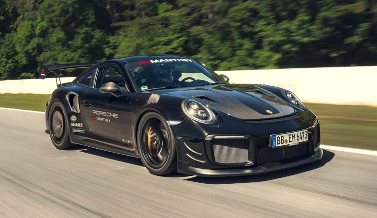 Porsche 911 GT2 RS With Manthey Kit Sets A New Lap Record
