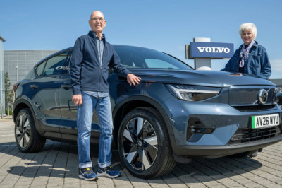 Couple swap classic Volvo for new electric SUV after 46 years