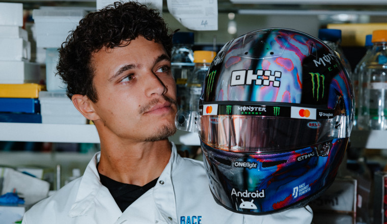 Norris's one-off helmet for F1's Canadian GP explained