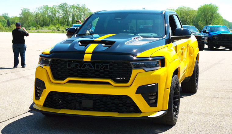 Ram’s New 777 HP Rumble Bee SRT Hits 60 Quicker Than A BMW M3