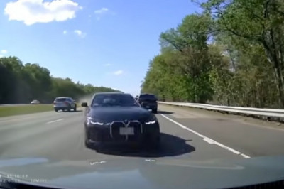Wrong-Way BMW Driver Takes Out Multiple Cars In Mass.