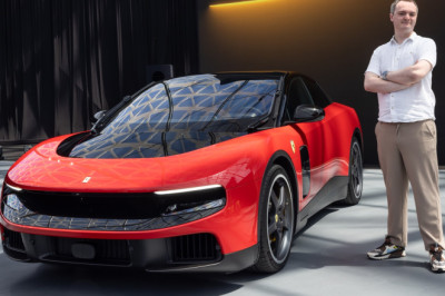 Ferrari’s first EV looks like nothing else from Maranello