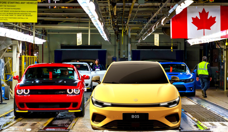The Plant That Built Dodge’s Last Hellcat Muscle Cars Could Make Chinese EVs Next