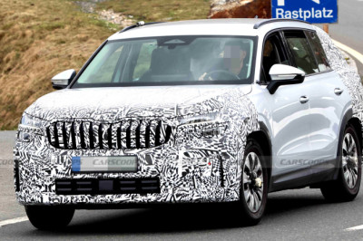 Skoda’s Popular Kodiaq Is Getting A Facelift, And The RS Could Cross 300 HP