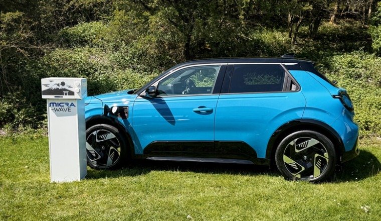 Chip, chip, hooray! Nissan uses new electric Micra's battery to cook up lunch