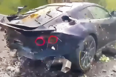 The World's Most Used Ferrari 812 Competizione Just Became the World's Most Destroyed One