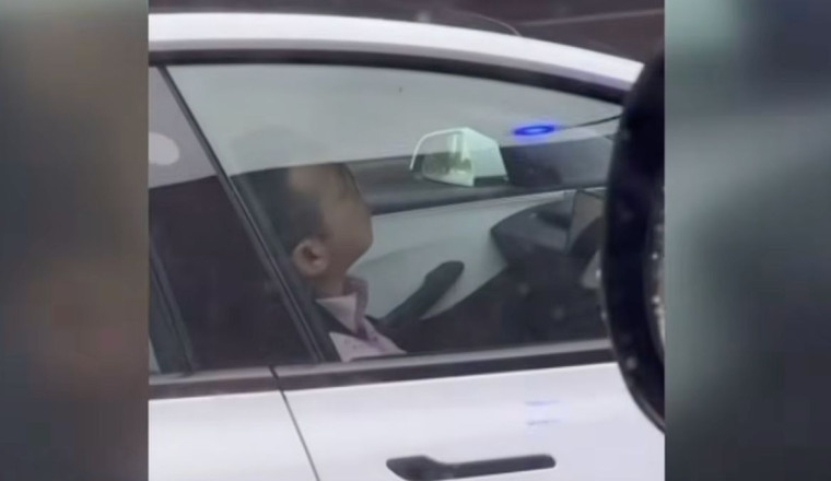 'Wake up!' - Man filmed nodding off behind wheel on busy motorway