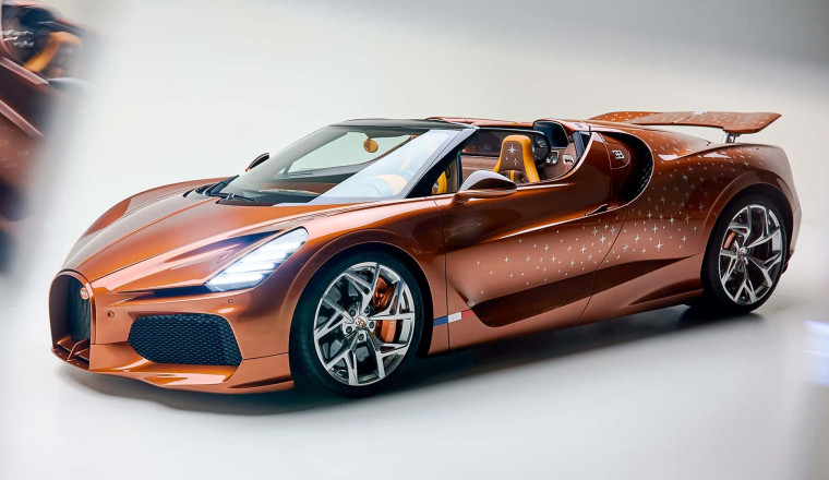 Bugatti's Latest One-Off Is Covered In Stars