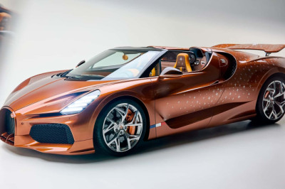 Bugatti's Latest One-Off Is Covered In Stars