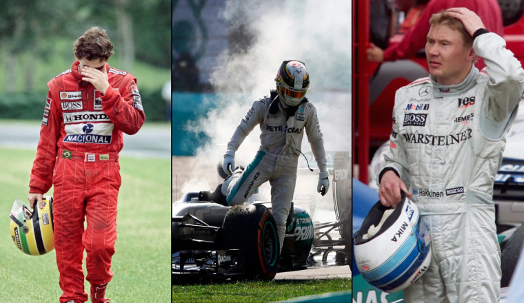 From last-lap heartbreaks to championship-affecting exits – 8 dramatic DNFs from the lead of Grands Prix