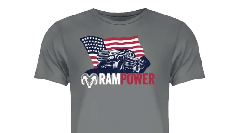 Yikes: Ram Made An AI-Generated Shirt With A Tacoma On It
