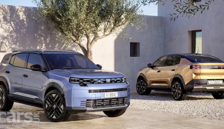 Fiat Grizzly and Grizzly Fastback REVEALED as a Dacia Bigster rival