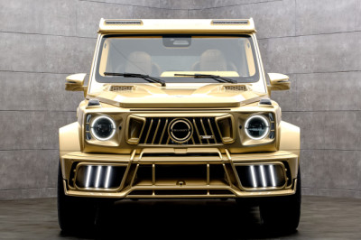 Mansory’s Latest G-Wagen Has More Gold Than Fort Knox