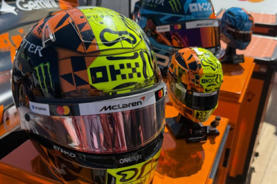 Norris and Piastri to race their own Lego helmet designs