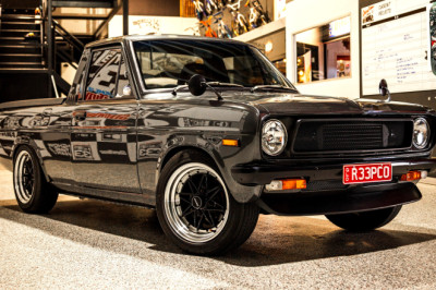 This Scruffy Little Datsun 1200 Pickup Hides A Turbocharged Nissan Engine