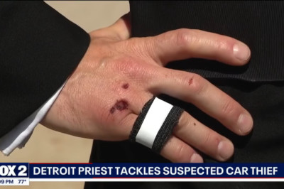 Detroit Priest Punches Teen Driver Attempting To Flee Scene Of A Crash