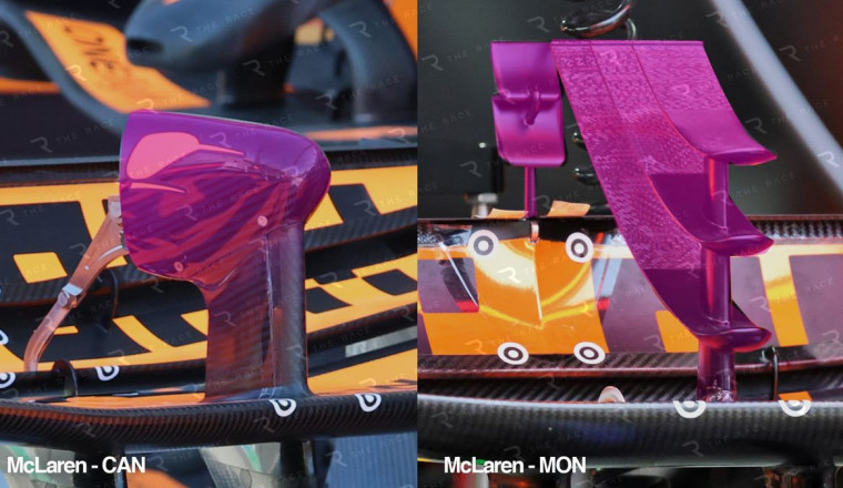 McLaren joins Monaco tech trend with intricate winglet