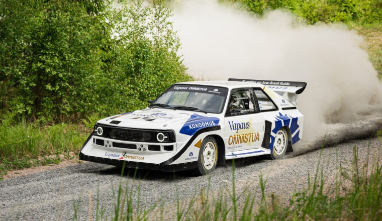 The politician embracing rallying
