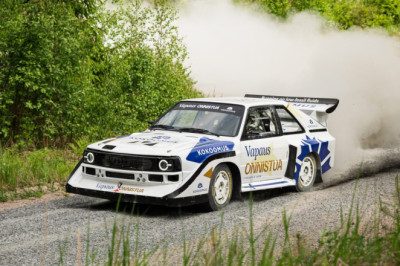 The politician embracing rallying
