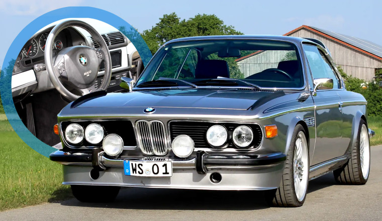 This 1970s BMW CSL Coupe Is Hiding A Whole M5 Underneath