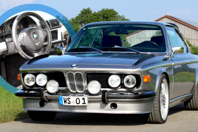 This 1970s BMW CSL Coupe Is Hiding A Whole M5 Underneath