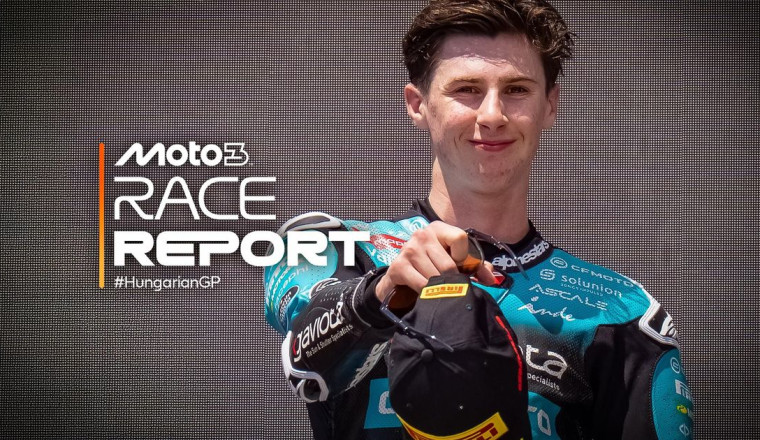 Quiles takes Balaton Park win in red-flagged Moto3 race