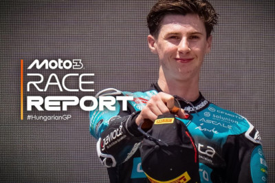 Quiles takes Balaton Park win in red-flagged Moto3 race