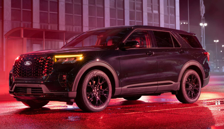 2027 Ford Explorer ST Goes Dark With New Sinister Package.