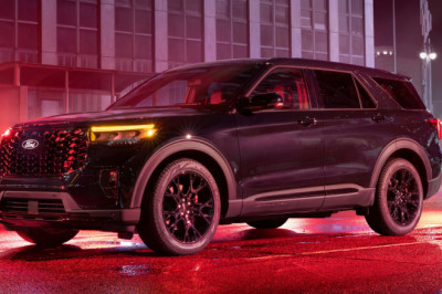 2027 Ford Explorer ST Goes Dark With New Sinister Package.
