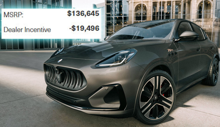 Maserati Dealers Are Knocking $20,000 Off The Grecale EV, And It Still Seems Overpriced