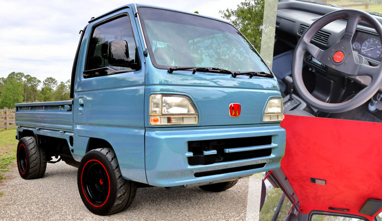 Honda’s Smallest Kei Pickup Tops Out At 55 MPH, But It’s Got Race Tires