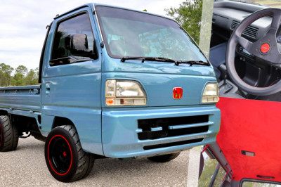 Honda’s Smallest Kei Pickup Tops Out At 55 MPH, But It’s Got Race Tires