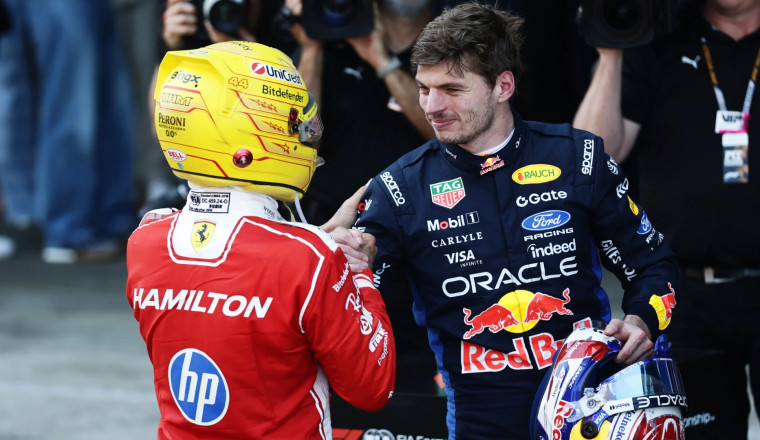 How the F1 world reacted to Lewis Hamilton's first Ferrari win in the 2026 Barcelona-Catalunya Grand Prix