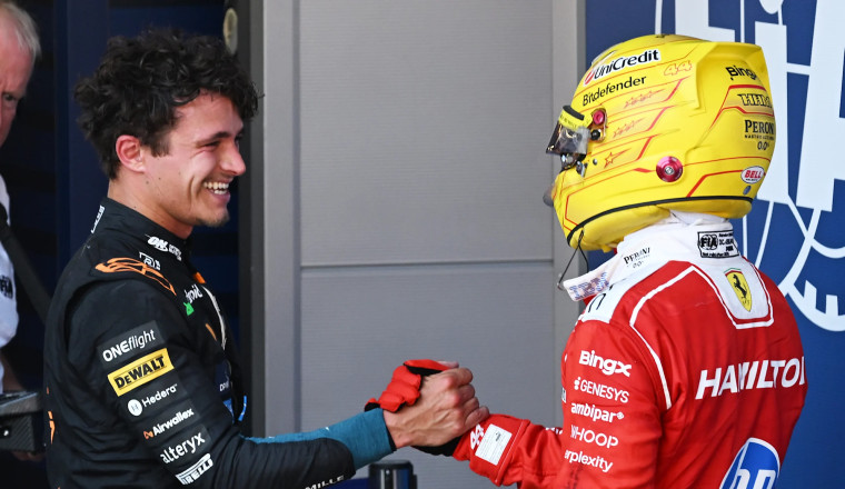 Lando Norris believes Ferrari would be dominating 'with better engine' after Lewis Hamilton's victory in Barcelona