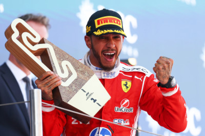 Lewis Hamilton Snaps 20-Month Win Drought With First Ferrari GP Victory