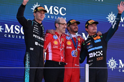 Norris and Russell 'fans,' in awe of Hamilton win