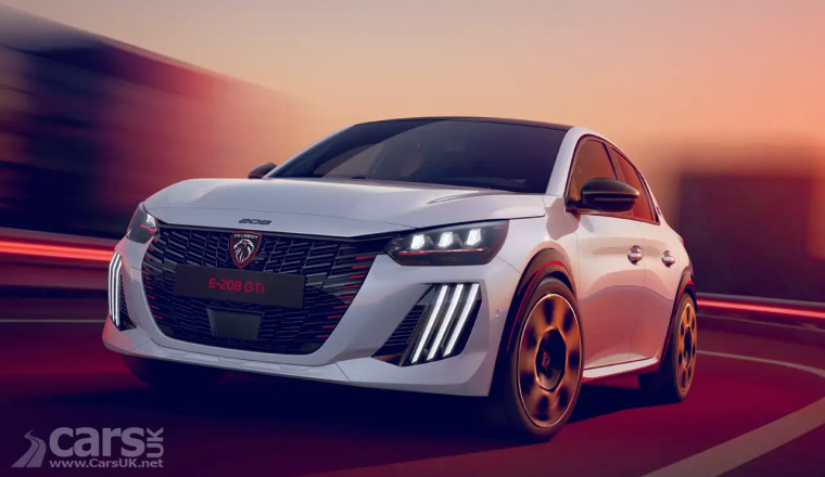 Peugeot E-208 GTi PRICE from £34,995 – and gets to 62mph in 5.5 seconds