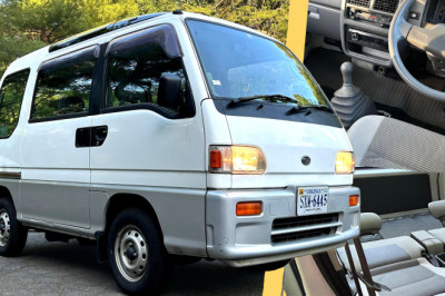 This Subaru Kei Van Parks Like A Motorcycle But Swallows Half Your Garage