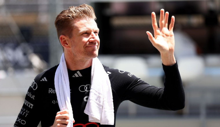 'Unlucky' gravel flick led to Hülkenberg DNF