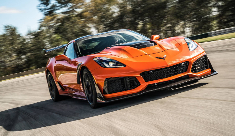 Corvette ZR1 So Fast Its Own Downforce Chips the Paint at 180 MPH